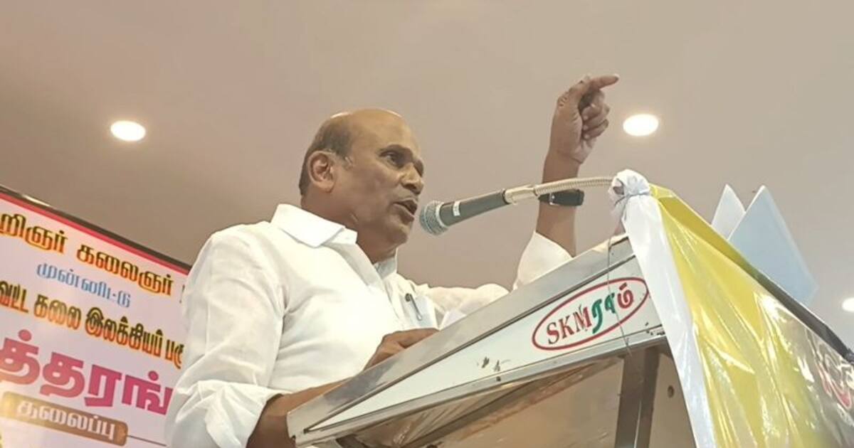 ஸ்டாலின் கை காட்டும் நபர் தான் பிரதமராகவோ, ஜனாதிபதியாகவோ வரமுடியும் - வைகை சந்திரசேகர் பேச்சு