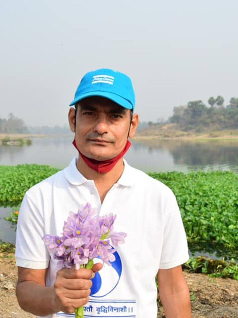 Gaurav Anand’s innovative technique to make sarees from water hyacinth