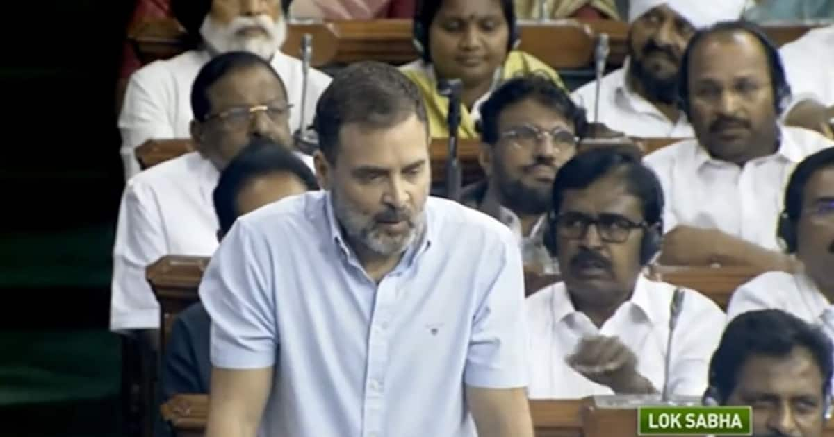 Rahul Gandhi Kicks Off No Confidence Motion Speech With Adani Jab Tells Bjp Dariye Math