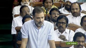 Rahul Gandhi kicks off no-confidence motion speech with 'Adani' jab, tells BJP 'dariye math' AJR Rahul Gandhi kicks off no-confidence motion speech with 'Adani' jab, tells BJP 'dariye math' AJR