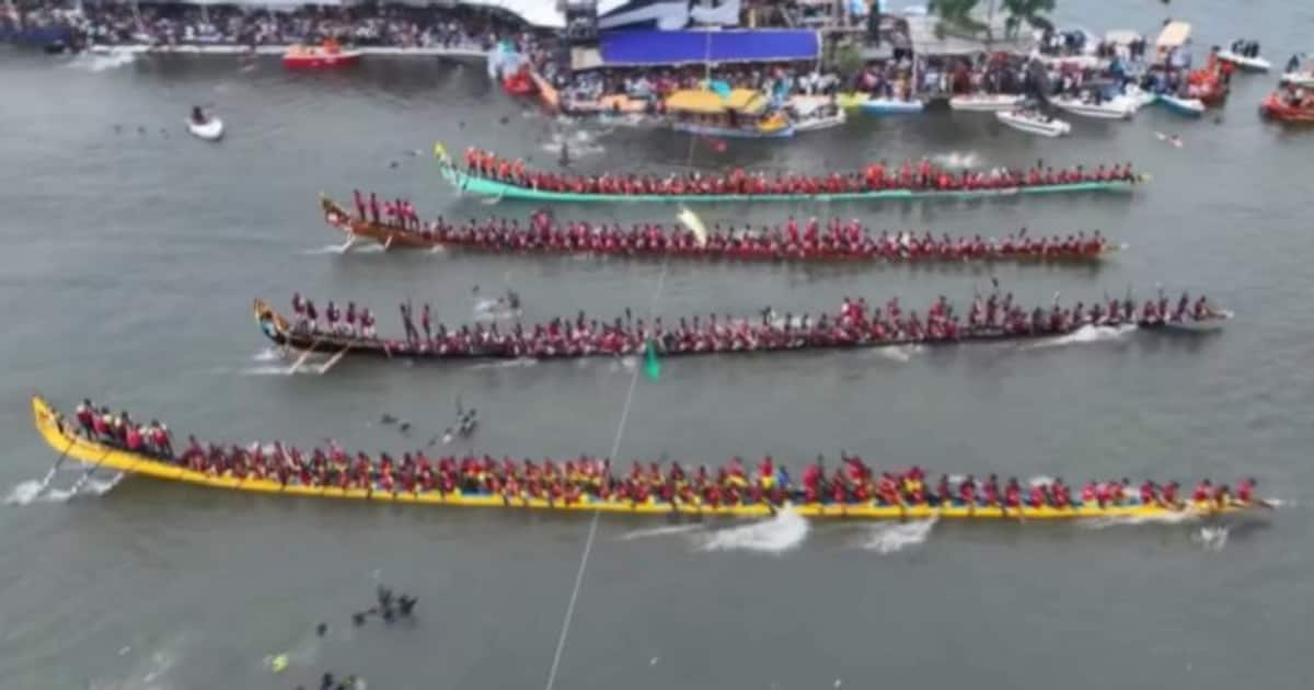 Kerala Boat Race Veeyapuram Chundan clinches Nehru Trophy 2023