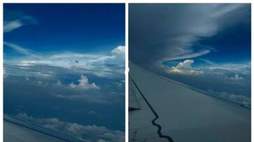 UFO during flight Actress Divya Prabhas Instagram post goes viral suc UFO during flight Actress Divya Prabhas Instagram post goes viral suc