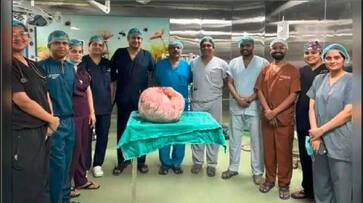 Madhya Pradesh Not one, not two, Index Hospital doctors removed a 15 kg tumor from womans stomach akb Madhya Pradesh Not one, not two, Index Hospital doctors removed a 15 kg tumor from womans stomach akb