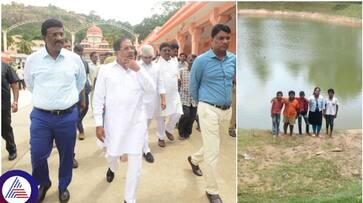 Siddaganga mutt water pond four died Home Minister Parameshwar announced Rs 2 lakh compensation sat Siddaganga mutt water pond four died Home Minister Parameshwar announced Rs 2 lakh compensation sat