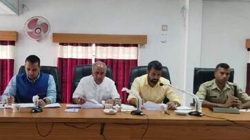 Minister NS Boseraju instructed to take action to control the forest menace gvd Minister NS Boseraju instructed to take action to control the forest menace gvd