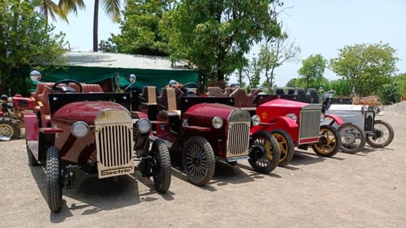 This young man nurtures his passion for automobiles by constructing his own vintage cars iwh