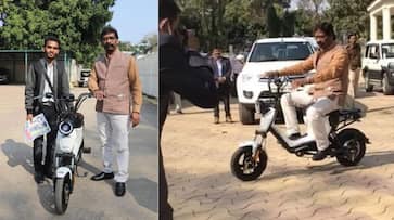 Brilliance at its best Quitting a job with 26 lakh package Kamdev Pan engineers his own e-bikes iwh