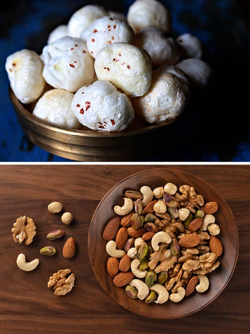 Makhana to Mixed dry fruits: 7 healthy snacks to munch in office