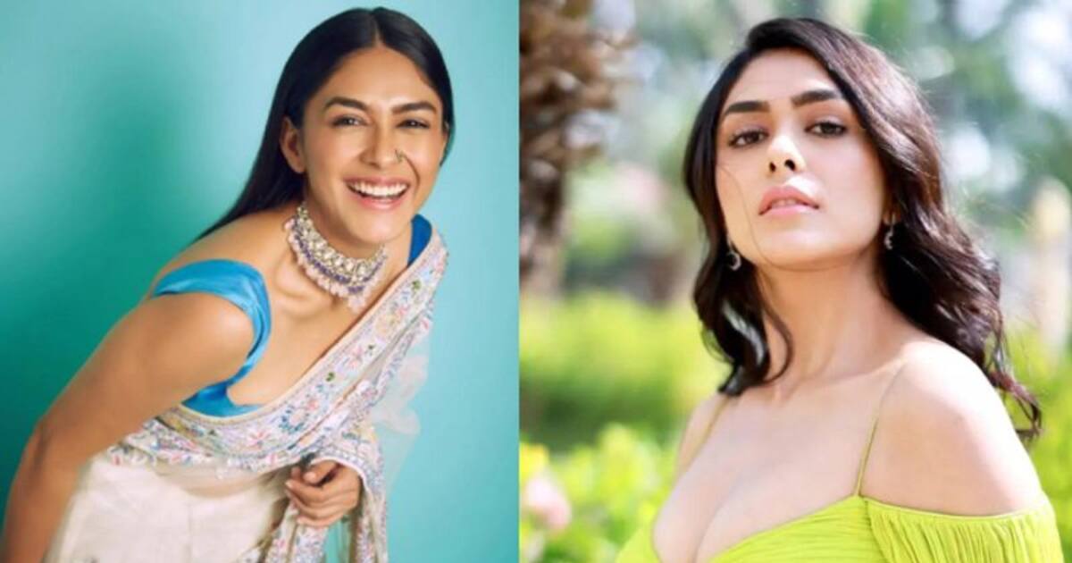 மொத்த அழகையும் மூடி.. Matrix பட பாணியில் ஒரு சூப்பர் போட்டோஷூட் போட்ட நடிகை மிருணாள் தாகூர்!