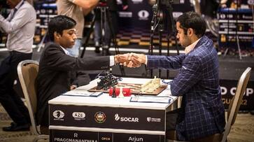 Chess World Cup 2023 R Praggnanandhaa overcomes Arjun enters semifinals kvn Chess World Cup 2023 R Praggnanandhaa overcomes Arjun enters semifinals kvn