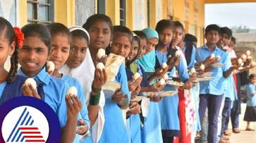 Egg distribution to school children official launch today at mandya rav Egg distribution to school children official launch today at mandya rav