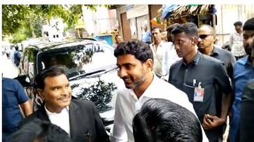 TDP Leader Nara Lokesh serious on AP CM YS Jagan AKP TDP Leader Nara Lokesh serious on AP CM YS Jagan AKP