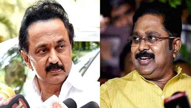 People are not ready to believe yet another play by DMK... TTV.Dhinakaran tvk
