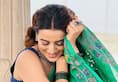 Bhojpuri actress Akshara Singh green saree look is perfect for Hariyali Teej rps