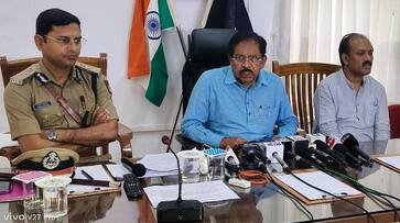 Minister Dr G Parameshwar Praised Dharwad SP gvd Minister Dr G Parameshwar Praised Dharwad SP gvd