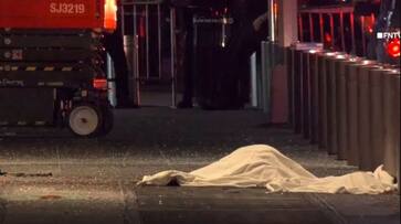 A man who jumped from a skyscraper New York building his body was shattered before he hit the ground akb A man who jumped from a skyscraper New York building his body was shattered before he hit the ground akb