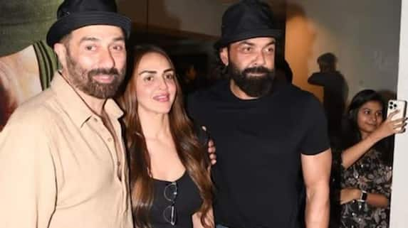 573px x 321px - Sunny Deol to ring in Raksha Bandhan for first time with half-sisters Esha,  Ahana? Know