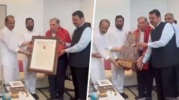 Breaking Maharashtra Cm Honours Ratan Tata With Udyog Ratna Award Check Details