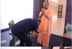 superstar rajnikant met up cm yogi adityanath in lucknow ZKAMN