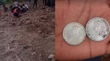19th Century Silver Coin Discoverd in MP's Sheopur People started Mass digging for coin akb 19th Century Silver Coin Discoverd in MP's Sheopur People started Mass digging for coin akb