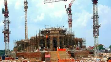 Ayodhya Ram Mandir: Video of sun shining bright as construction work continues warms devotees' hearts (WATCH) snt Ayodhya Ram Mandir: Video of sun shining bright as construction work continues warms devotees' hearts (WATCH) snt