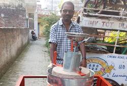 inspirational story of Gangaram of Gorakhpur made bicycle flour mill from Jugaad zrua