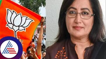 Cauvery river water issue MP sumalata ambarish protest with BJP agains congress government at mandya today rav Cauvery river water issue MP sumalata ambarish protest with BJP agains congress government at mandya today rav