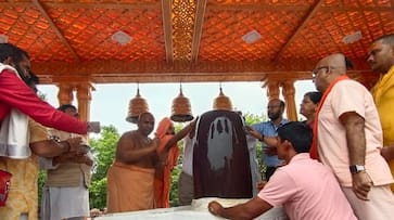 Ayodhya Ram temple preparations: Sacred Shivling's grand welcome unite Hindu-Muslim devotees snt Ayodhya Ram temple preparations: Sacred Shivling's grand welcome unite Hindu-Muslim devotees snt
