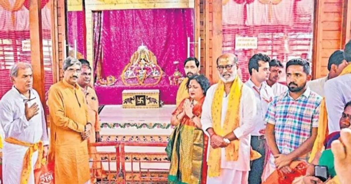 தொடரும் சூப்பர் ஸ்டாரின் ஆன்மீக பயணம்; அயோத்தியில் தரிசனம் - ரஜினிகாந்த் சொன்ன அந்த மூன்று வார்த்தைகள்!