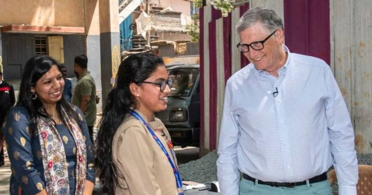பெங்களூருவுக்கு வந்த பில்கேட்ஸ்.. மைக்ரோசாப்ட் ஓனர் சந்தித்த பெண் யார் தெரியுமா.? அடேங்கப்பா இவரா