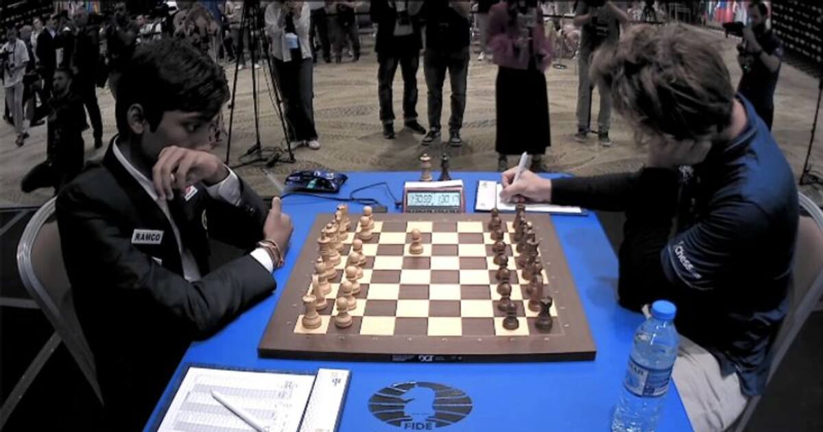 மென்டாலிட்டி மான்ஸ்டர் – பிரக்ஞானந்தாவை புகழ்ந்து பேசிய கார்ல்சன்!