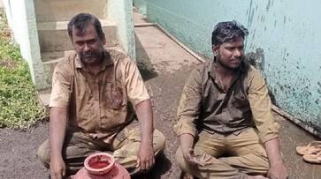 civic workers protested by pouring faeces on body for demanding payment of salary gvd civic workers protested by pouring faeces on body for demanding payment of salary gvd