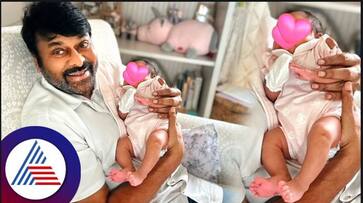 Ram charan wishes father Chiranjeevi birthday with daughter klin Kaara photo vcs Ram charan wishes father Chiranjeevi birthday with daughter klin Kaara photo vcs