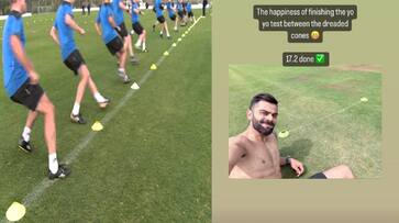 Virat Kohli clear Yo Yo Test Ahead Of Asia Cup 2023 Shares His Score kvn Virat Kohli clear Yo Yo Test Ahead Of Asia Cup 2023 Shares His Score kvn