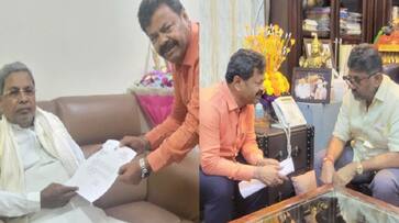mp renukacharya meets cm siddaramaiah and dcm dk shivakumar gvd mp renukacharya meets cm siddaramaiah and dcm dk shivakumar gvd