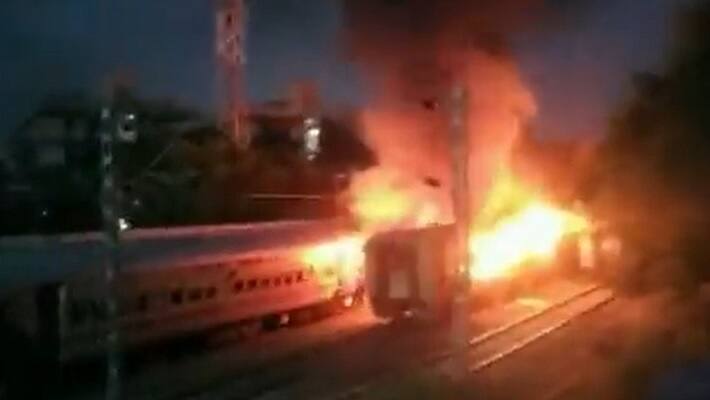 The police investigated the employees of the tourism company in connection with the Madurai train fire accident
