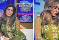 Pakistani anchor huma Amir shah and Abdullah sultan cheer for India on chadrayaan 3 landing ZKAMN
