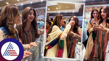 Shilpa Shettys video of eating various types of sweets has gone viral Shilpa Shettys video of eating various types of sweets has gone viral