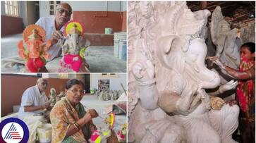 Karnataka Ganesha idol manufacturers Problems Huge demand for POP Ganesha idol sat Karnataka Ganesha idol manufacturers Problems Huge demand for POP Ganesha idol sat
