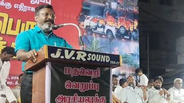 vck president thol thirumavalavan slams governor rn ravi vel vck president thol thirumavalavan slams governor rn ravi vel