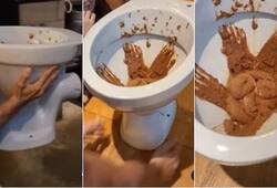 world viral news restaurant served ice cream in toilet viral video kxa 
