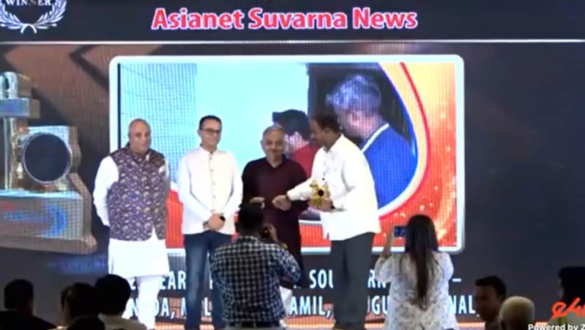 Asianet Suvarna News scores 9 wins at Exchange4Media News Broadcasting