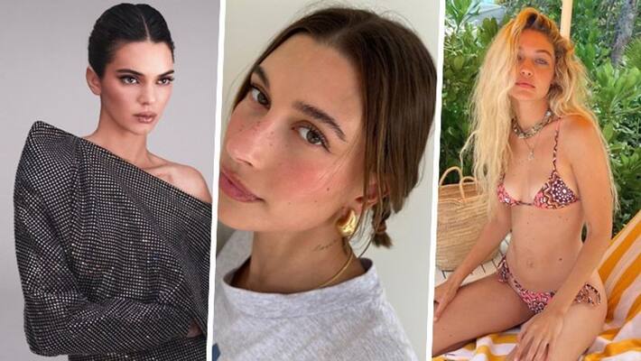 Hailey Bieber, Gigi Hadid and Kendall Jenner Dine in Style