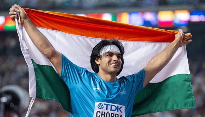 watch neeraj chopra historic gold in world athletics championships 2023 jje