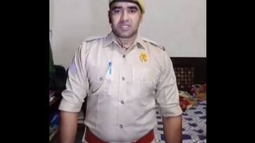 Even when my sister died I was not given leave Arent we human UP Police constable video goes viral akb Even when my sister died I was not given leave Arent we human UP Police constable video goes viral akb