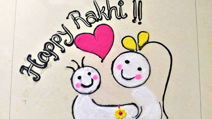 Raksha Bandhan cartoon drawing with oil pastel ( 278) - video Dailymotion