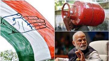 LPG Price Cut Latest news congress reaction on Cooking gas prices reduced by Rs 200 for a cylinder in India asd LPG Price Cut Latest news congress reaction on Cooking gas prices reduced by Rs 200 for a cylinder in India asd