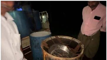 illegal liquor manufacturing centre raided by excise and huge quantity of booze seized afe illegal liquor manufacturing centre raided by excise and huge quantity of booze seized afe