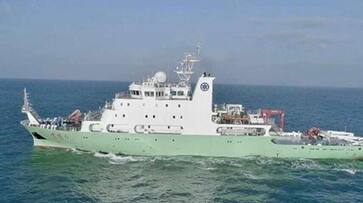 Sri Lanka Allows Chinese Ship to Dock in Colombo Port just before Rajnath Singh visit Sri Lanka Allows Chinese Ship to Dock in Colombo Port just before Rajnath Singh visit