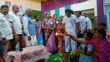 BJP MLA ST Somashekhar Inaugurated Gruha Lakshmi in Bengaluru grg BJP MLA ST Somashekhar Inaugurated Gruha Lakshmi in Bengaluru grg